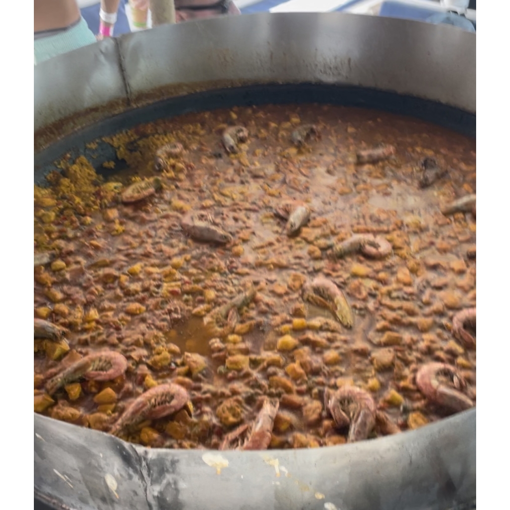 Paella en Espalmador